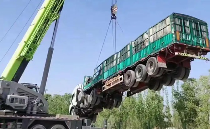 乐至道路脱困救援案例